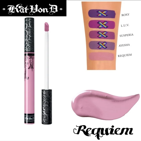 Kat Von D Makeup Kat Von D Requiem Lipstick Poshmark